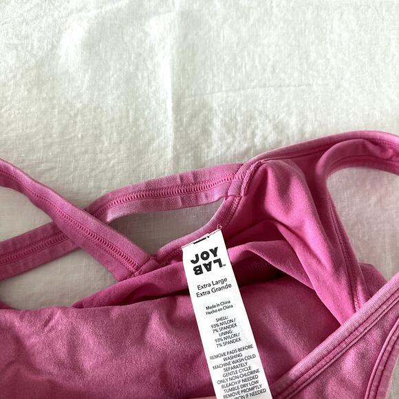 JoyLab Pink Seamless Shorts Bodysuit - Picture 7 of 7